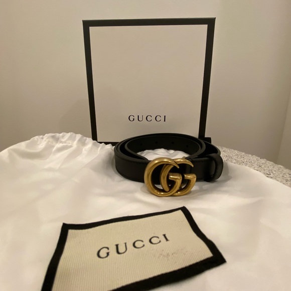 Gucci Marmont Leather Belt - Picture 7 of 7
